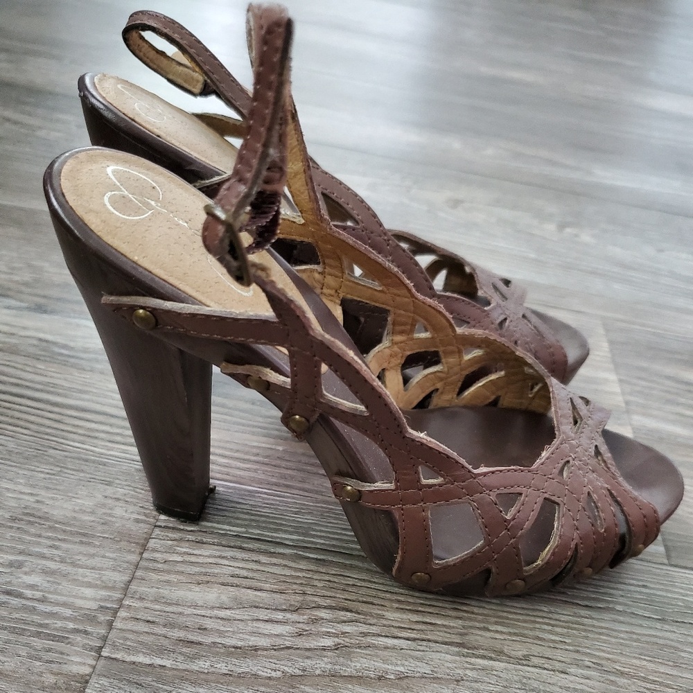 Jessica Simpson 4-inch high heels